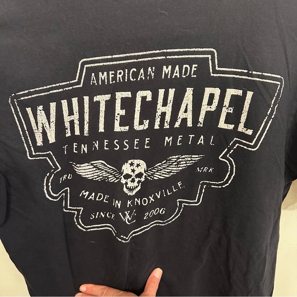 ‼️White Chapel Metal Band T Shirt! || Size MED - Picture 4 of 5